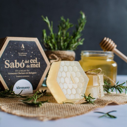 Sabó de glicerina amb mel de Lavanda 60g | Alemany
