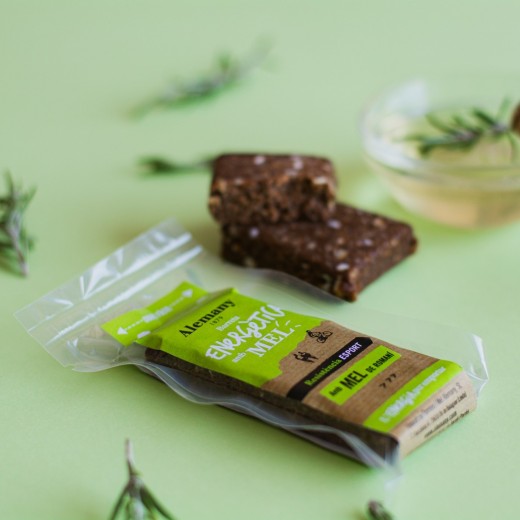 Barrita energética con miel 'Resistencia' - Sin cafeina Alto contenido en proteínas