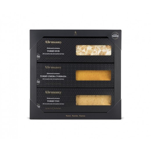 Lote turron 3 variedades