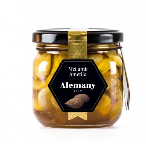 Miel con Almendras 250g | Miel Gourmet