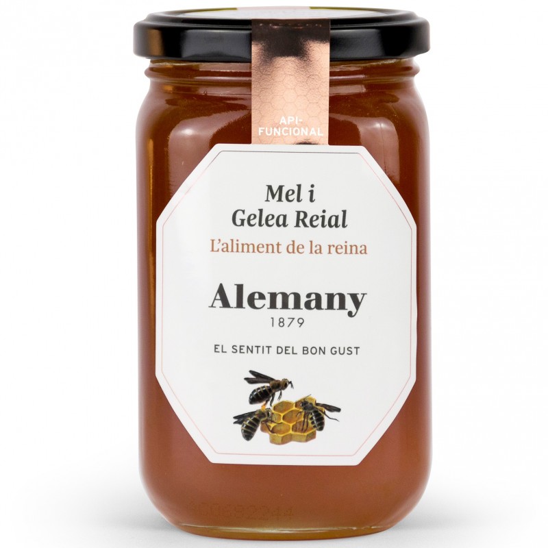 Mel amb gelea Reial 500g | Alemany Online