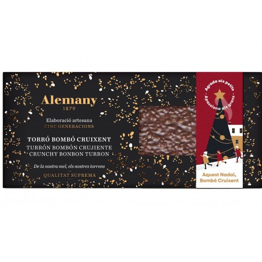 TURRÓN BOMBÓN CRUJIENTE