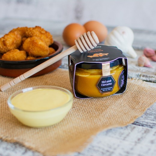 Salsa con Miel con cúrcuma Alemany