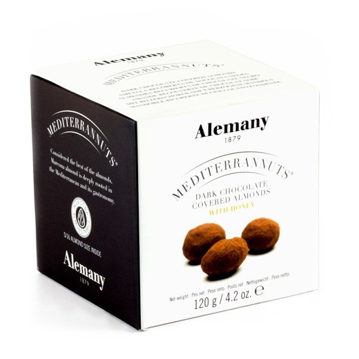 Almendra Marcona recubierta  Chocolate Negro | Frutos Secos | Alemany.com