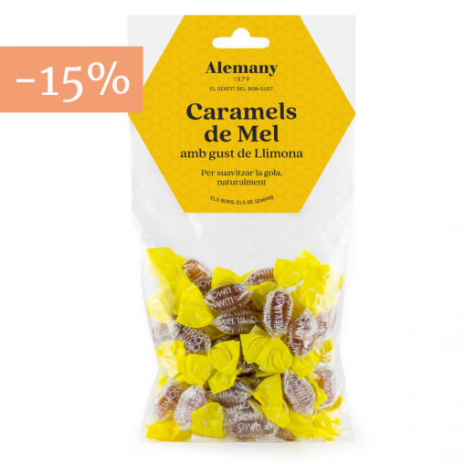 Caramelos de Miel con Limón