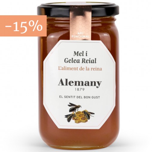 Mel amb gelea Reial 500g | Alemany Online