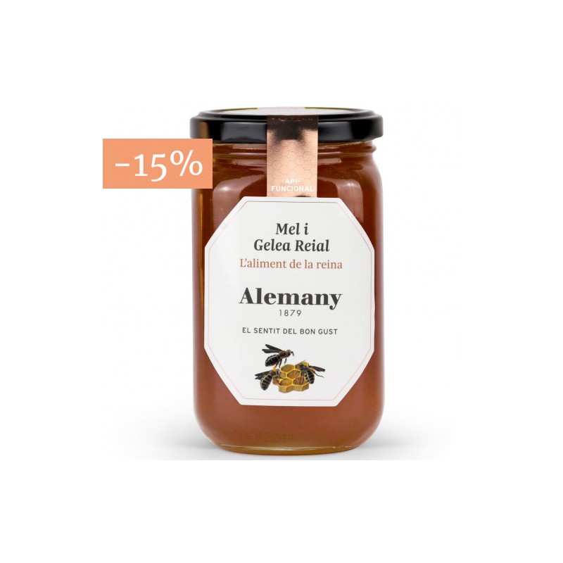 Mel amb gelea Reial 500g | Alemany Online