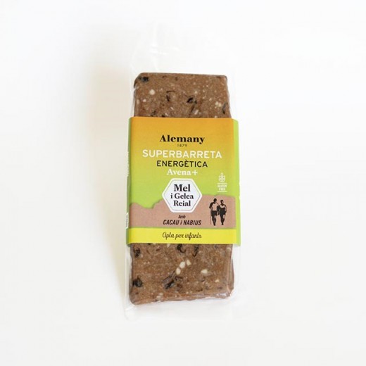 Barreta energètica amb Mel sense cafeïna 'Resistència' Alemany