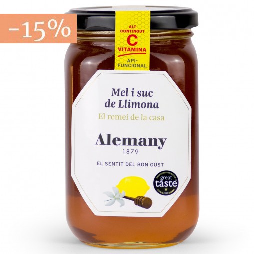 Miel y zumo de Limón y Vit C