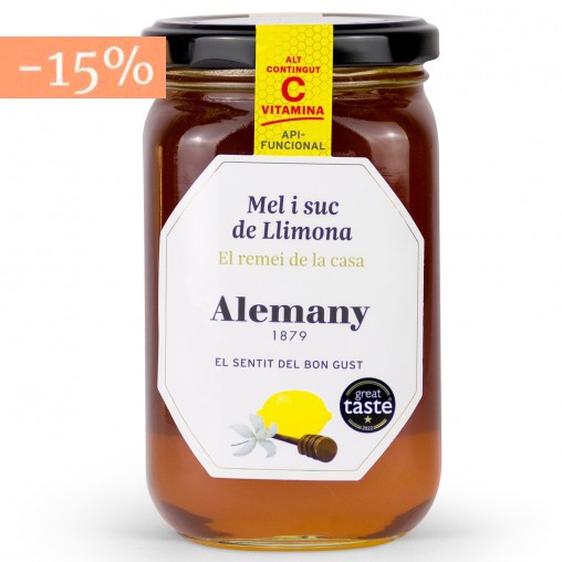 Mel i suc de Llimona i Vit C
