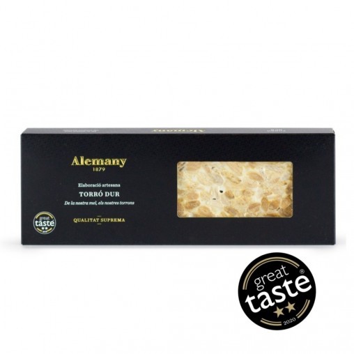 Turrón Duro Artesano Alemany 250g | Premio Great Taste Awards