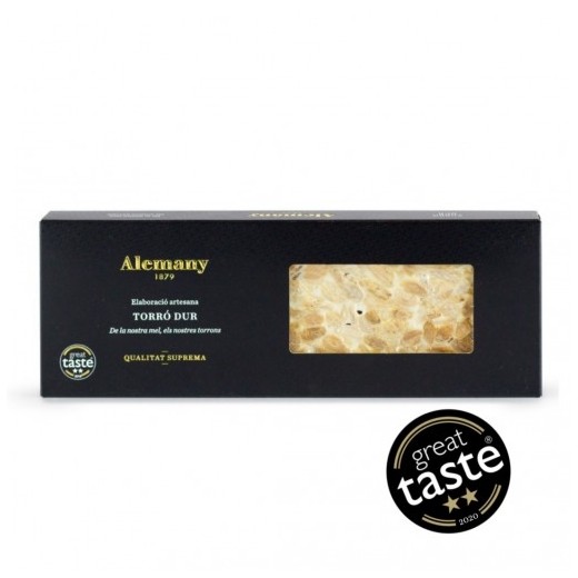 Turrón Duro Artesano Alemany 250g | Premio Great Taste Awards