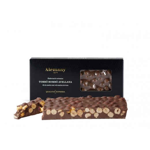 Comprar Turrón Chocolate y Avellanas Alemany 250g