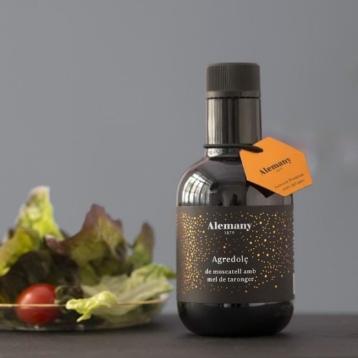 Vinagreta para ensaladas Alemany | Agridulce de moscatel con miel de naranjo