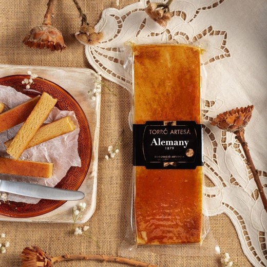Turrón artesano yema tostada 300g | Alemany Online