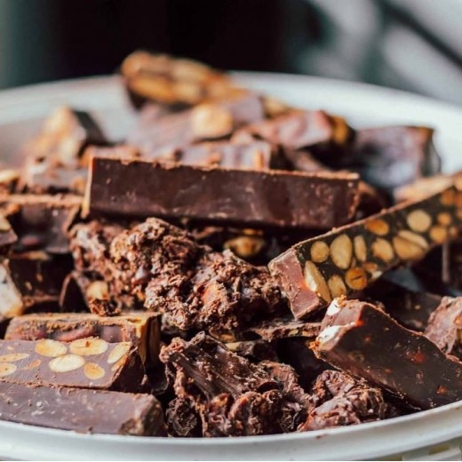 Turrón Chocolate Almendras 500g | Alemany Online