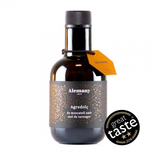Vinagreta de moscatell amb mel de taronger Alemany Great Taste 2018