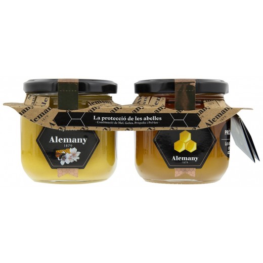 Mel amb Pròpolis 250g i Còctel Apícola 250g | Alemany